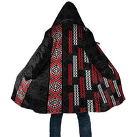 Roimata Toroa Maori Taniko Inspired New Zealand Cloak LT14 Unisex Black - Polynesian Pride