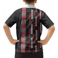 Roimata Toroa Maori Taniko Inspired New Zealand Hawaiian Shirt LT14 - Polynesian Pride