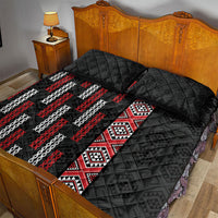 Roimata Toroa Maori Taniko Inspired New Zealand Quilt Bed Set LT14 - Polynesian Pride