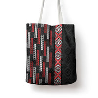 Roimata Toroa Maori Taniko Inspired New Zealand Tote Bag LT14 - Polynesian Pride