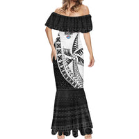 Custom Fiji Rugby Mermaid Dress Go Champions Fijian Tapa Cloth