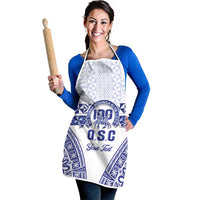 Personalised Queen Salote College Apron Kolisi Fefine 100th Anniversary Kupesi White LT14 - Polynesian Pride