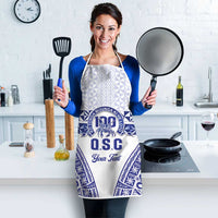 Personalised Queen Salote College Apron Kolisi Fefine 100th Anniversary Kupesi White LT14 - Polynesian Pride