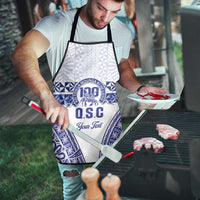 Personalised Queen Salote College Apron Kolisi Fefine 100th Anniversary Kupesi White LT14 - Polynesian Pride