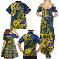 Niue Peniamina Gospel Day Family Matching Summer Maxi Dress and Hawaiian Shirt Unique Niean Hiapo LT14 - Polynesian Pride