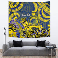 Personalised Niue Peniamina Gospel Day Tapestry Unique Niean Hiapo LT14 - Polynesian Pride