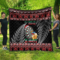 All I Want For Christmas Is Darts New Zealand Quilt LT14 - Polynesian Pride