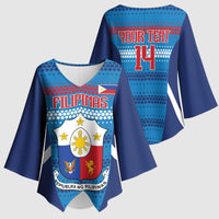 Philippines Football 2026 Kimono Sleeve Blouse Come On Filipinas