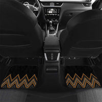 Gold Aotearoa Mangopare Kowhaiwhai and Niho Taniwha Car Mats Maori New Zealand