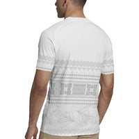 Samoa White Sunday Rugby Jersey Lotu Tamaiti Samoan Siapo Teuila Flowers LT14 - Polynesian Pride