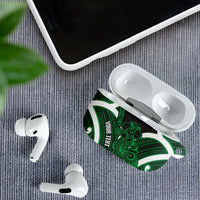 Kakariki Aotearoa Atua Tumatauenga Personalised AirPods Case Maori God Of War Tiki With Taiaha