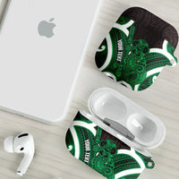 Kakariki Aotearoa Atua Tumatauenga Personalised AirPods Case Maori God Of War Tiki With Taiaha