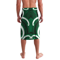 Kakariki Aotearoa Atua Tumatauenga Personalised Lavalava Maori God Of War Tiki With Taiaha LT14 - Polynesian Pride
