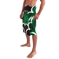 Kakariki Aotearoa Atua Tumatauenga Personalised Lavalava Maori God Of War Tiki With Taiaha LT14 - Polynesian Pride