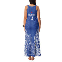 Custom Manu Samoa Rugby 2024 Family Matching Tank Maxi Dress and Hawaiian Shirt Go Champions Samoan Tattoo LT14 - Polynesian Pride