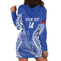 Custom Manu Samoa Rugby 2024 Hoodie Dress Go Champions Samoan Tattoo