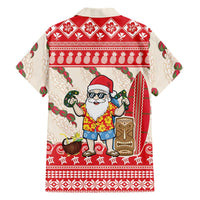 Hawaii Christmas Six Seven Family Matching Long Sleeve Bodycon Dress and Hawaiian Shirt Mele Kalikimaka Funny Santa 67 Gen Alpha Slang LT14 - Polynesian Pride