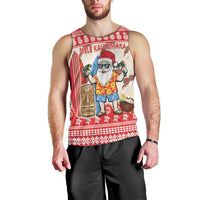 Hawaii Christmas Six Seven Men Tank Top Mele Kalikimaka Funny Santa 67 Gen Alpha Slang - Polynesian Pride