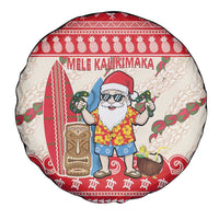 Hawaii Christmas Six Seven Spare Tire Cover Mele Kalikimaka Funny Santa 67 Gen Alpha Slang LT14 - Polynesian Pride