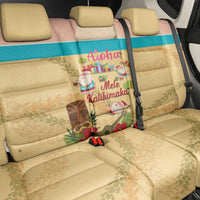 Aloha Hawaii Mele Kalikimaka Back Car Seat Cover Beachy Funny Santa Hawaiian Lei LT14 - Polynesian Pride