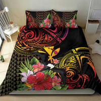 Hawaii Iwa Bird Bedding Set Great Frigatebird Kanaka Tropical Hippie Style LT14 - Polynesian Pride