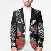 Hawaii Iwa Bird Blazer Great Frigatebird Kanaka Tropical Flowers LT14 - Polynesian Pride