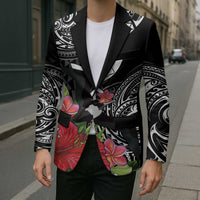 Hawaii Iwa Bird Blazer Great Frigatebird Kanaka Tropical Flowers LT14 - Polynesian Pride