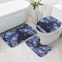 Matariki New Zealand Bathroom Set NZ Niho Taniwha Maori New Year Blue Galaxy