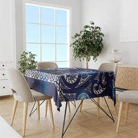 Matariki New Zealand Tablecloth NZ Niho Taniwha Maori New Year Blue Galaxy