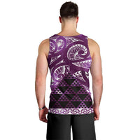 Matariki New Zealand Men Tank Top NZ Niho Taniwha Maori New Year Purple Galaxy