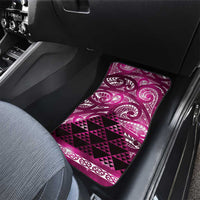 Matariki New Zealand Car Mats NZ Niho Taniwha Maori New Year Pink Galaxy