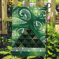 Matariki New Zealand Garden Flag NZ Niho Taniwha Maori New Year Green Galaxy