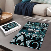 Kia Ora New Zealand Puzzle Aotearoa Proud Maori Paua Shell Silver Fern LT14 - Polynesian Pride