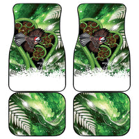 Piwakawaka New Zealand Christmas In July Car Mats NZ Aroha Koru Fern Marble Vibes LT14 - Polynesian Pride