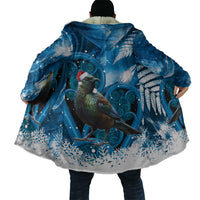 Tui Bird New Zealand Christmas In July Cloak NZ Aroha Koru Fern Marble Vibes