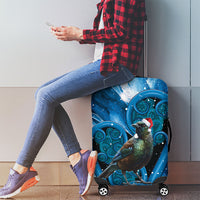 Tui Bird New Zealand Christmas In July Luggage Cover NZ Aroha Koru Fern Marble Vibes LT14 - Polynesian Pride