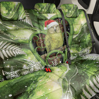 Kakapo New Zealand Christmas In July Back Car Seat Cover NZ Aroha Koru Fern Marble Vibes LT14 - Polynesian Pride