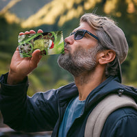 Kakapo New Zealand Christmas In July 4 in 1 Can Cooler Tumbler NZ Aroha Koru Fern Marble Vibes LT14 - Polynesian Pride