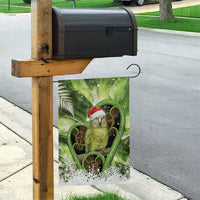 Kakapo New Zealand Christmas In July Garden Flag NZ Aroha Koru Fern Marble Vibes LT14 - Polynesian Pride