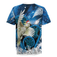 Sulphur-crested Cockatoo New Zealand Christmas In July Rugby Jersey NZ Aroha Koru Fern Marble Vibes LT14 - Polynesian Pride