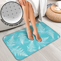 New Zealand Silver Fern Rugby Custom Bathroom Set Go Aotearoa Champions Turquoise Version - Polynesian Pride