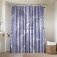 New Zealand Silver Fern Rugby Custom Bathroom Set Go Aotearoa Champions Purple Version - Polynesian Pride