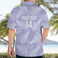 New Zealand Silver Fern Rugby Custom Hawaiian Shirt Go Aotearoa Champions Purple Version - Polynesian Pride