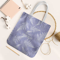 New Zealand Silver Fern Rugby Custom Tote Bag Go Aotearoa Champions Purple Version - Polynesian Pride
