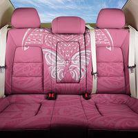 New Zealand Breast Cancer Awareness Back Car Seat Cover Maori Butterfly Pink Ribbon LT14 One Size Pink - Polynesian Pride