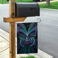 Suicide Prevention New Zealand Garden Flag Aotearoa Maori Butterfly Mix Silver Fern LT14 - Polynesian Pride