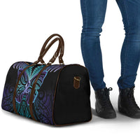 Suicide Prevention New Zealand Travel Bag Aotearoa Maori Butterfly Mix Silver Fern - Polynesian Pride