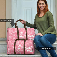 Personalised Polynesia Breast Cancer Awareness Travel Bag Brave Strong Butterfly Pink Ribbon