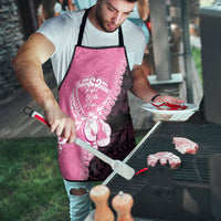 Polynesia Breast Cancer Awareness Apron Fight With Hope Pink Ribbon Boxing Gloves
