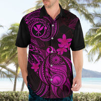 Hawaii Hawaiian Shirt Turtle Mix Polynesian Plumeria Pink Version LT14 - Polynesian Pride